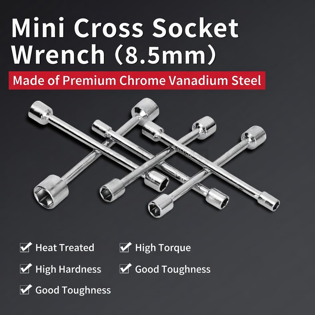 Ergonomic Socket Wrench for Home Repair Wrench