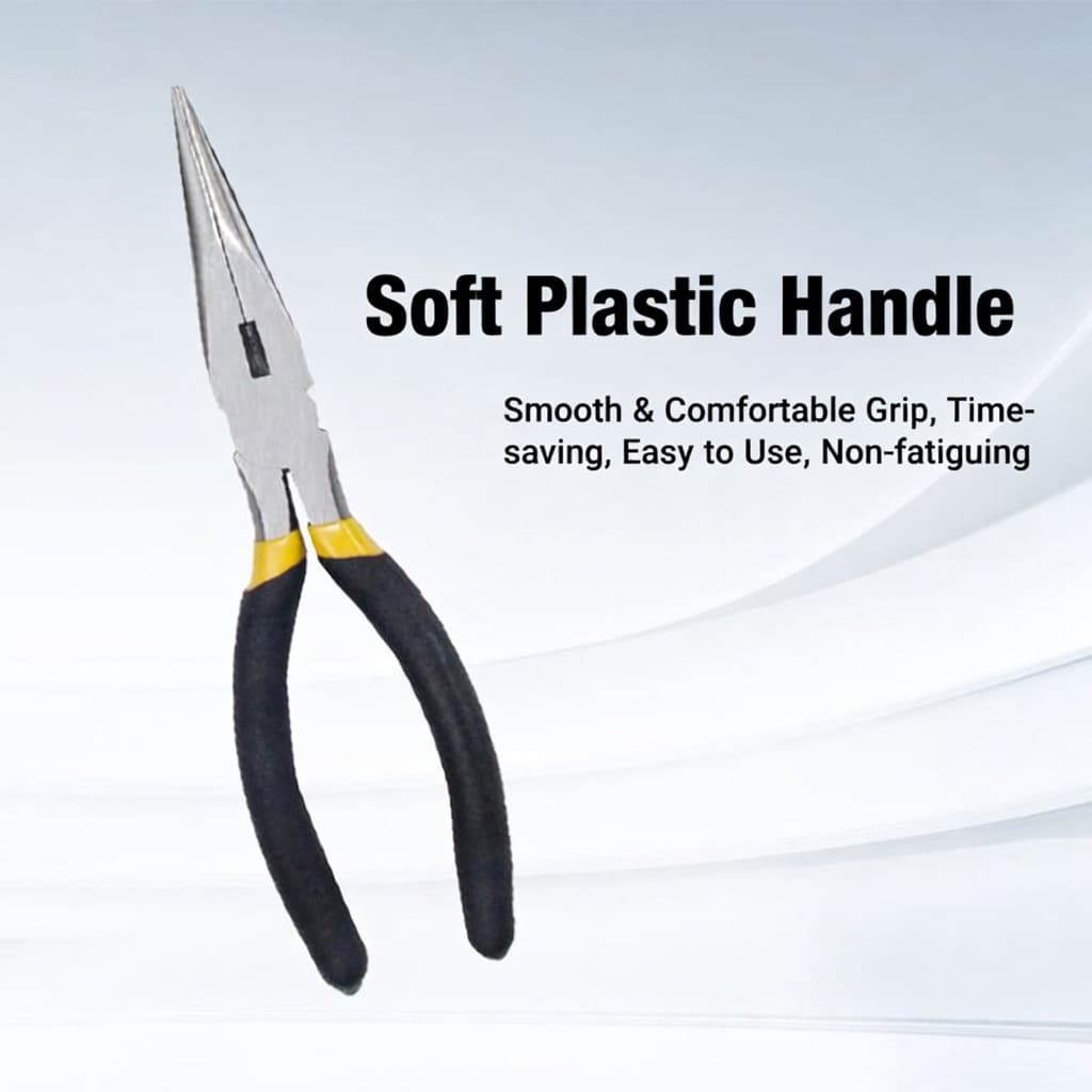 American Style Two-Tone Needle Nose Pliers for Electrician Pliers