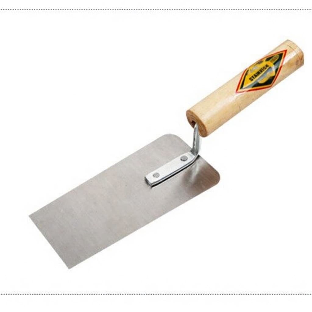 Wood Round Head Plastering Trowel