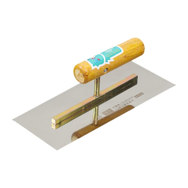 Wood Handle Stainless Steel Plastering Trowel
