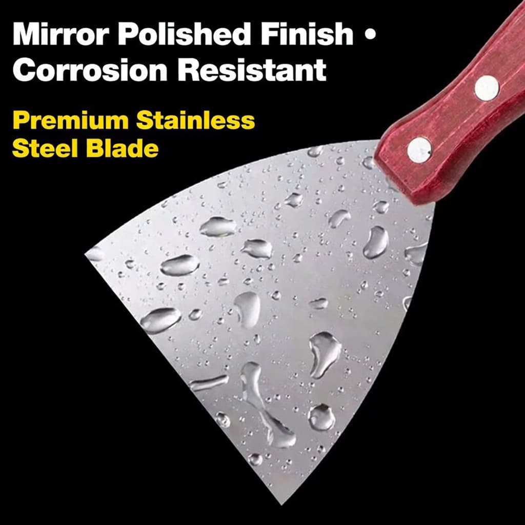 Stainless Steel Leveling Putty Knife for Plastering Trowel