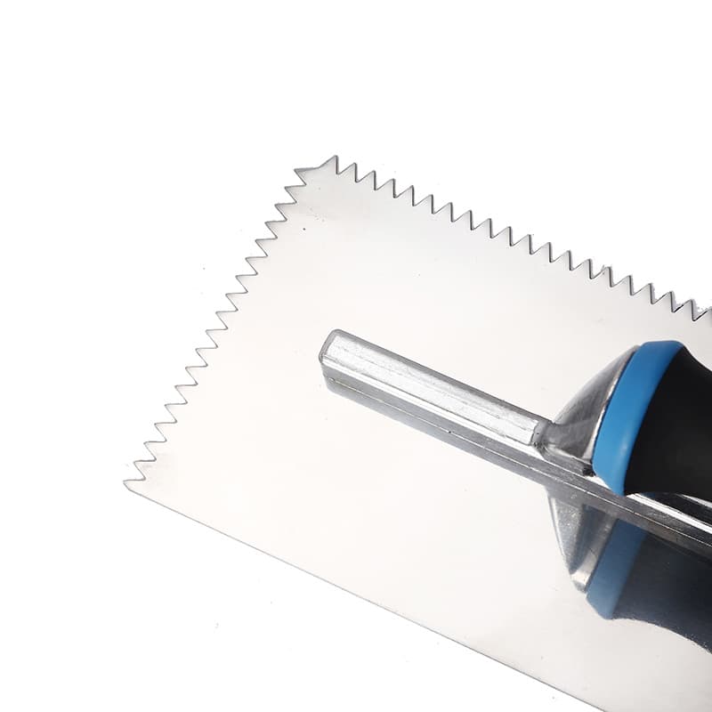 Stainless Steel Serrated Plastering Trowel