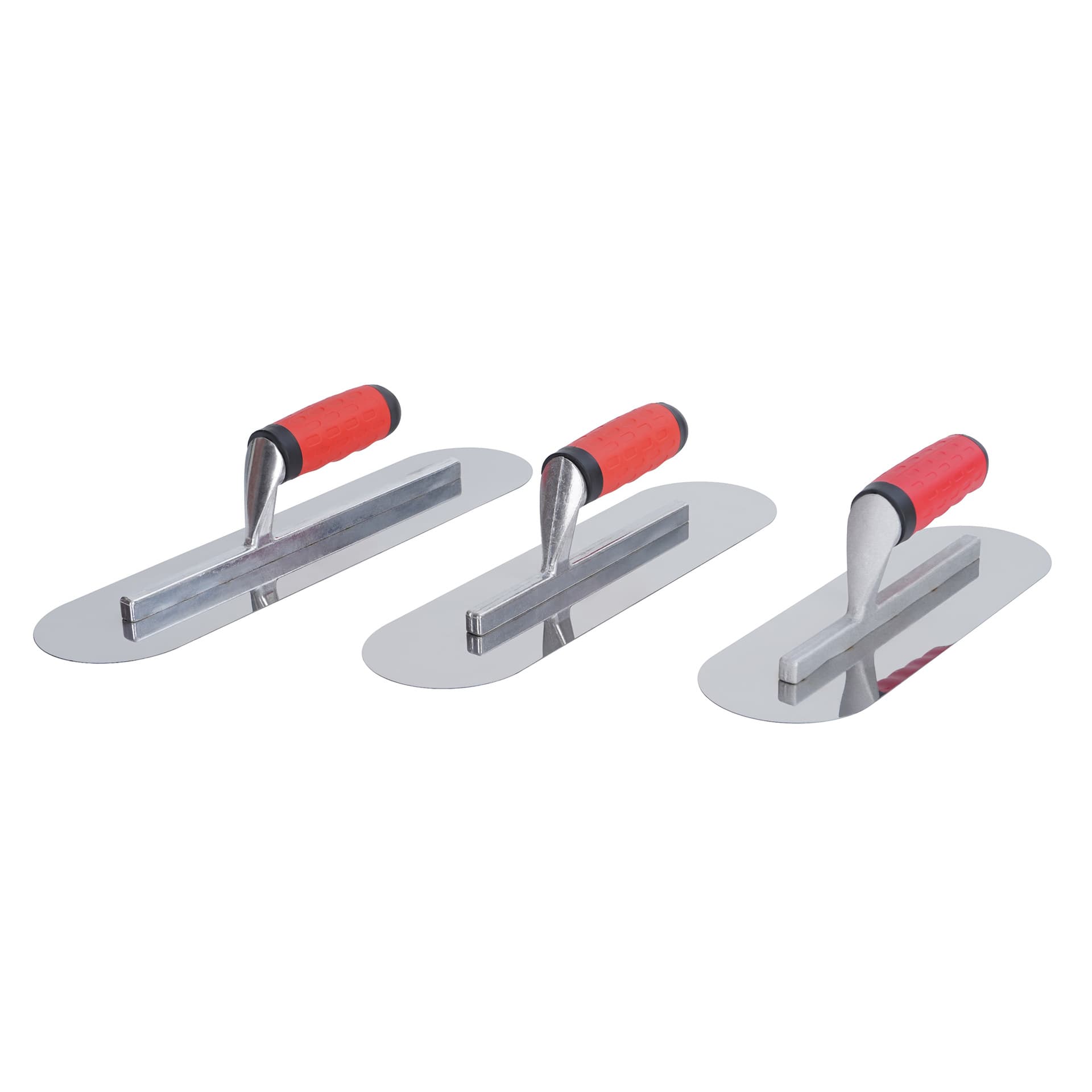 Round Head Concrete Stainless Steel Plastering Trowel