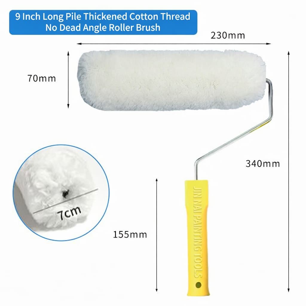 9in Coarse Cotton Roll