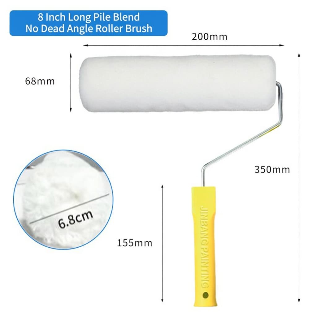 8in Long Handle Roll Br-2