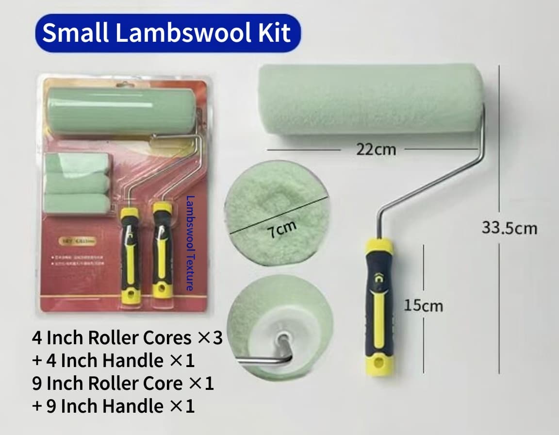 Carbon Crystal Rock Texture Construction Roller