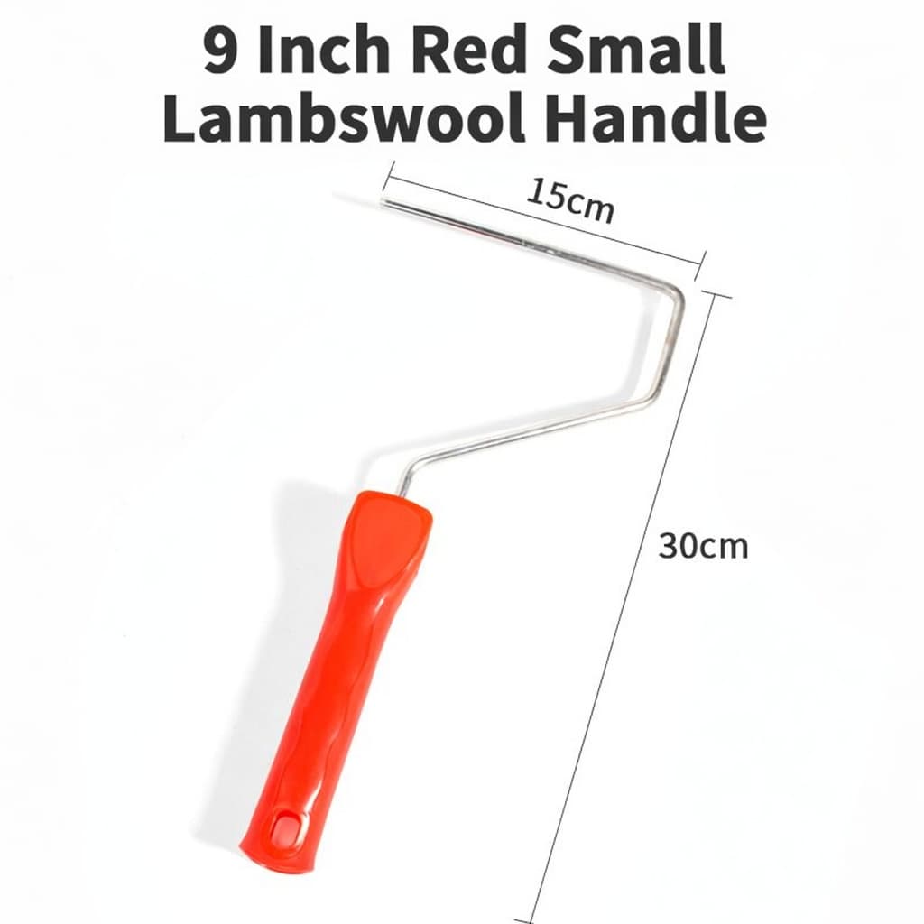 9in Red Handle