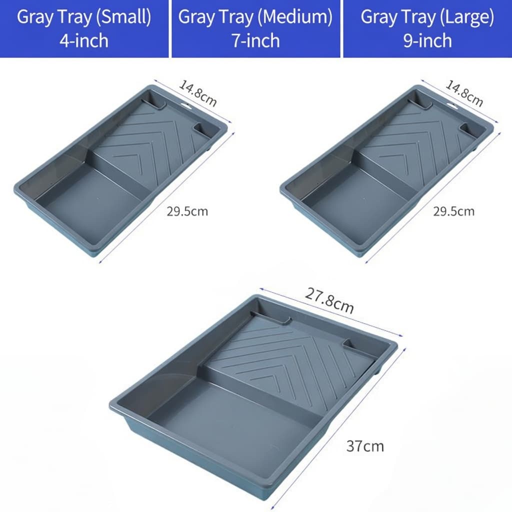 Paint Coating Tool with Plastic Handle Painting Tools
