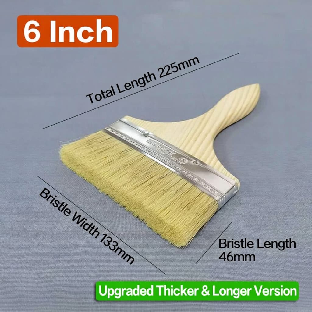Coarse Bristle Non-Shedding Painting Tools Brush