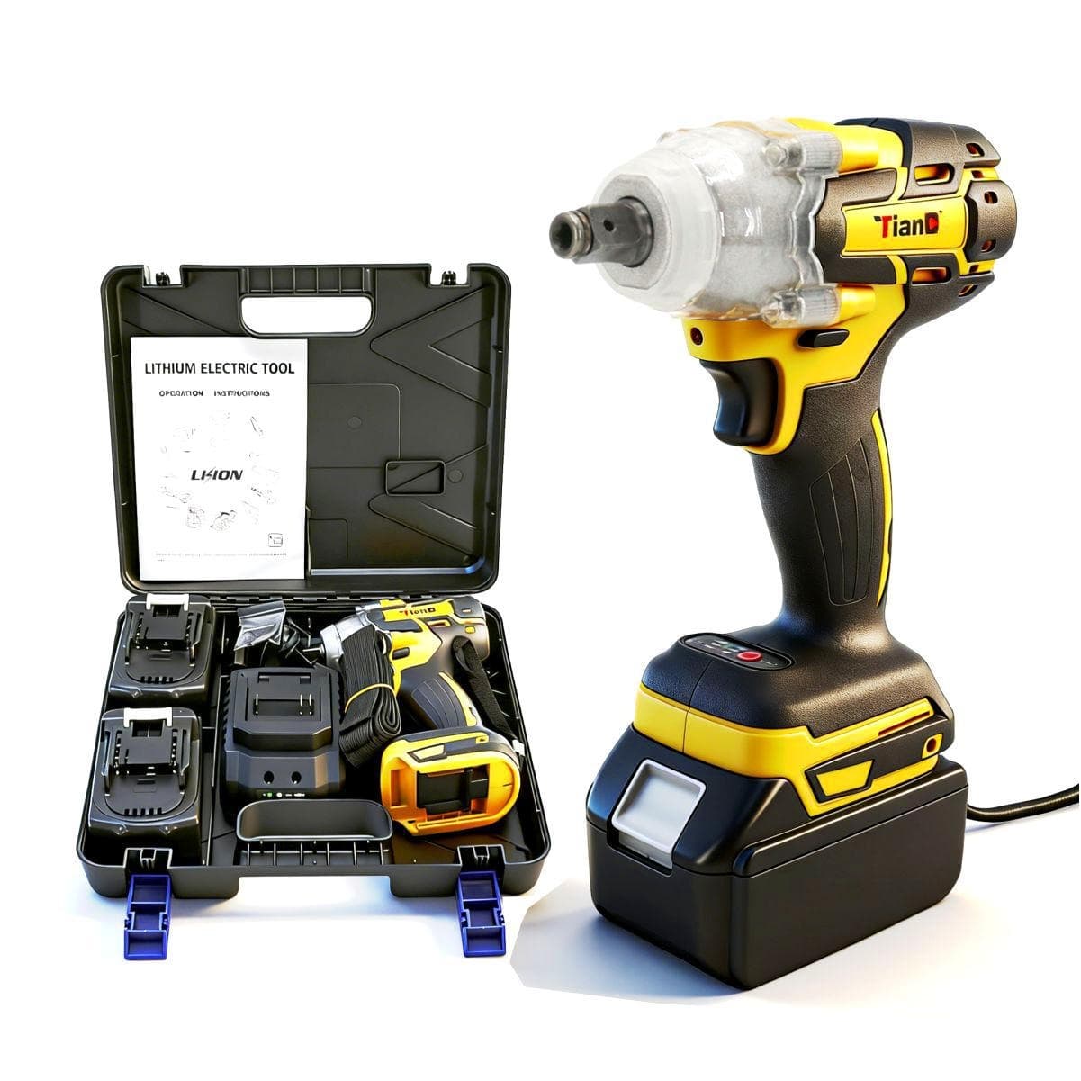 Automotive Repair High Torque Lithium-Ion Impact Wrench