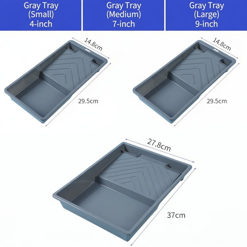 Paint Coating Tool with Plastic Handle Painting Tools
